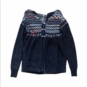 Free People Black Wool Cardigan